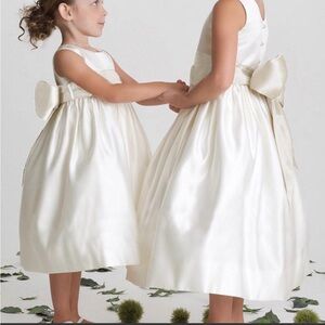 Us Angels Ivory Formal Kids Dress